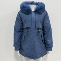 Veste pour femmes, veste d'hiver décontractée pour femmes, parka à capuche longue, veste et manteaux pour femmes