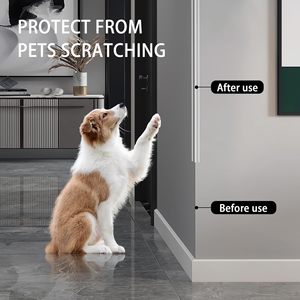 Clear Self-Adhesive <strong>Corner</strong> Guards &amp; Edge <strong>Protectors</strong> For <strong>Furniture</strong>, Doors &amp; Tables. Covers Sharp <strong>Corners</strong>, Easy Install. - Product Image 6