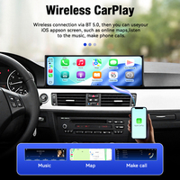 ZWNAV Écran d'autoradio 14,9 pouces 2560*720p avec Apple Carplay pour BMW Série 3 E90 E91 2005-2012 LINUX Os Lecteur multimédia automobile