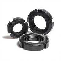 Écrou de blocage radial de haute précision de type F en acier pour roulement, anti-desserrage, pour l'assemblage de broches de machines-outils CNC, personnalisé