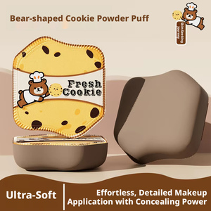 Spugnetta Morbida e Voluminosa a Doppio Uso a Forma di Orsetto, Non Assorbe la Polvere, per Vendita all'Ingrosso - Product Image 2