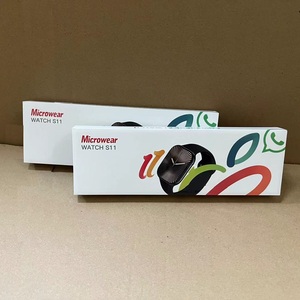 Montre connectée Microwear S11 X11 <span class=keywords><strong>GTP</strong></span> <span class=keywords><strong>AI</strong></span> avec assistant vocal et calendrier, écran TFT 2,06 pouces, étanche IP67, bracelet en silicone – Offre spéciale pour hommes et femmes - Product Image 1