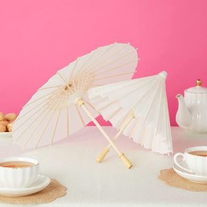 Parapluie <span class=keywords><strong>en</strong></span> papier vintage chinois DIY miniature pour femme et homme, décoration de mariage, séances <span class=keywords><strong>photo</strong></span>, accessoires de danse, parapluie de poche <span class=keywords><strong>en</strong></span> papier huilé - Product Image 3