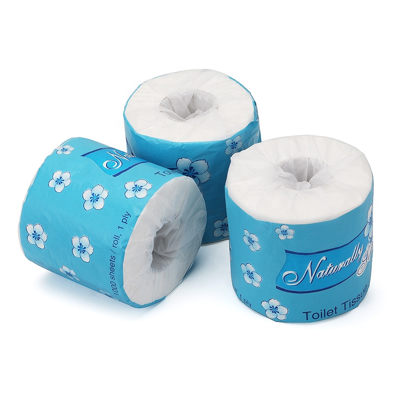 100% натуральной древсной Массы Туалетной Бумаги 3-слойные фанерные туалетной бумаги