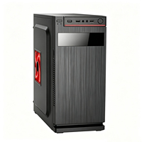 Boîtier PC de bureau Micro ATX haute performance pour gaming, 7 emplacements PCI, 2 disques durs, 2 SSD, support de ventilateurs multiples, en stock