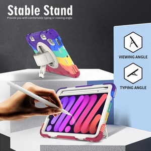 Ốp iPad Mini 6 Miesherk Cho Trẻ Em, Ốp Máy Tính Bảng Gồ Ghề Hạng Nặng Có Dây Đeo Tay, Dây Đeo Vai Cho Ipad Mini 4/5 - Product Image 4