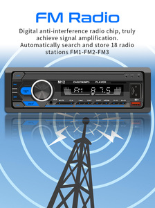 Phổ 1din Xe MP3 Máy Nghe Nhạc Stereo Autoradio 12V Trong-Dash FM BT-Trong Ứng Dụng USB Điều Khiển AI Voice Tape Recorder - Product Image 6