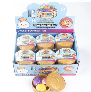 2026 Popular Baozi Juguete de Descompresión y Amasamiento con Música, Diseño de Dibujos Animados Bonito, de Simulación de Comida para Aliviar el Estrés, de Recuperación Lenta - Product Image 3
