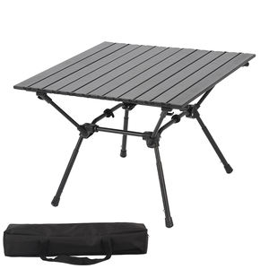 Table de camping pliable compacte et légère en aluminium pour randonnée et barbecue en extérieur - Product Image 4