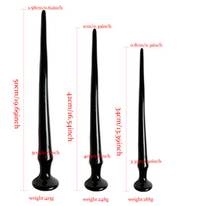 Ensemble de trois jouets anaux SM à queue de <span class=keywords><strong>cochon</strong></span> allongée pour stimulation anale intense, articles pour adultes en gros, jouets sexuels anaux pour la masturbation - Product Image 6