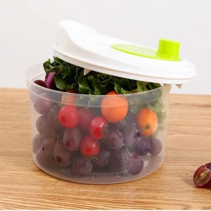 Essoreuse à salade Besafe en plastique, outil de cuisine manuel, écologique, pour laver et égoutter les légumes et les fruits - Product Image 3