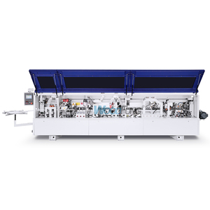Máquina de bandas de borde Woodfung MY13T con bote de pegamento superior y máquina de bandas de borde completamente automática de haz de aluminio de elevación automática - Product Image 4