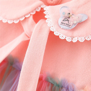 Nuevos Productos en el Mercado Chino, Vestido Infantil de Tela Multicolor con Diseño de Arcoíris, al Mejor Precio - Product Image 6