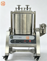 TUORONG Nouvelle Machine à moudre le cacao et le chocolat à meules en pierre de 120 lb, modèle Premier, pour petites et moyennes usines