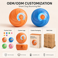 Pelota Interactiva Inteligente para Perros, Juguete Automático con Movimiento para Ejercicio en Interiores, Directo de Fábrica