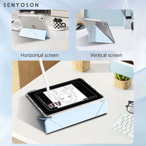 Étui pour tablette <span class=keywords><strong>iPad</strong></span> SYX, compatible OEM/ODM, étui pour <span class=keywords><strong>iPad</strong></span>, support pliable en Y pour <span class=keywords><strong>iPad</strong></span> 10e/11e génération, coque de protection pour <span class=keywords><strong>iPad</strong></span> style Ins - Product Image 1