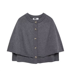 Novità Autunnale: <span class=keywords><strong>Cardigan</strong></span> Corto da Donna <span class=keywords><strong>con</strong></span> <span class=keywords><strong>Collo</strong></span> Tondo e <span class=keywords><strong>Scialle</strong></span> in Maglia, Moda Casual - Product Image 4