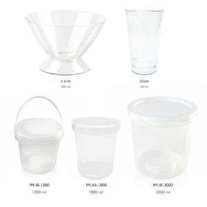 Vasos Desechables de Plástico para Postres, Gelatina, Yogur, Pudín y Ensalada, con Logotipo Personalizado, para Hogar, Restaurante, Fiestas, Multiusos, OEM, ODM, de Taiwán - Product Image 3