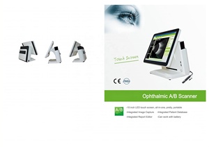 Escáner de Ultrasonido Oftálmico Portátil Todo en Uno DMU30 con Sondas Duales A y B para Clínicas Oftalmológicas - Product Image 5