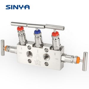 Acier inoxydable <span class=keywords><strong>Cinq</strong></span> <span class=keywords><strong>5</strong></span> Collecteurs De Vanne Transmetteur De Pression Différent DPT Montage Direct Bride 1/2 TNP 6000 PSI - Product Image 5