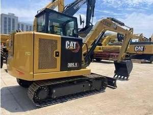 Mini-excavatrice Caterpillar CAT305.5 d'occasion, 6 tonnes, haute qualité, excavatrice sur chenilles d'occasion CAT305 à vendre - Product Image 2