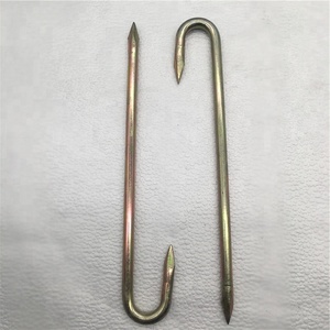 Tent Peg Steel <strong>Ground</strong> Anchor Stakes Yard Fence <strong>Spikes</strong> - Product Image 3
