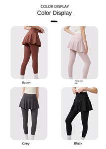 Leggings Midi para Mujer, Forrados de Felpa, Resistentes al Agua, Térmicos para Invierno, Cintura Media, para Yoga y Running, con Bolsillos de Velour - Product Image 2