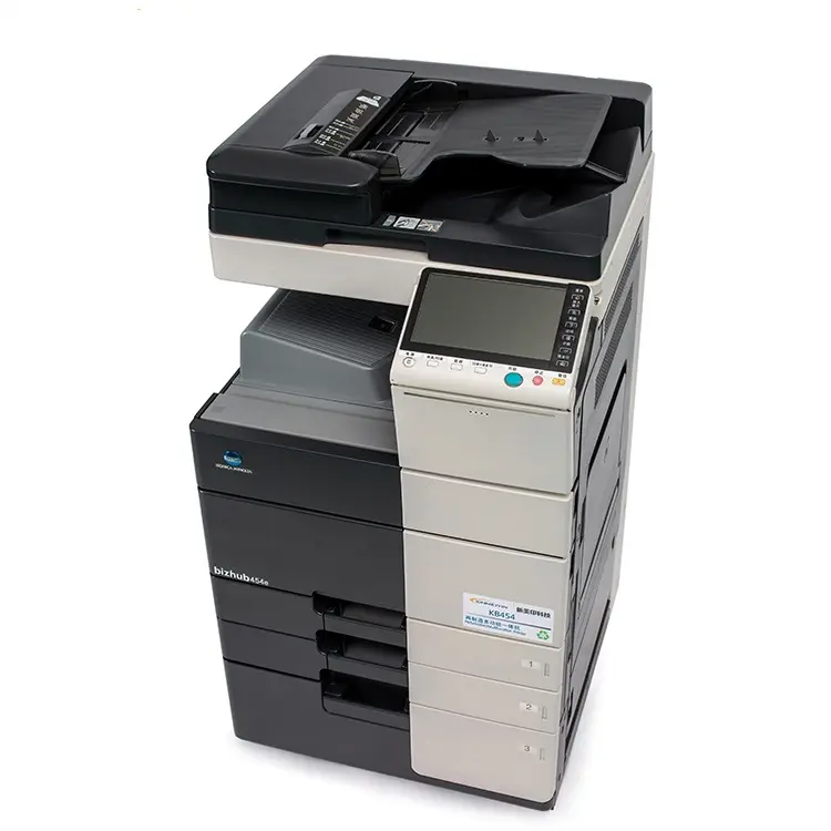 Impresora láser Konica Minolta 454, fotocopiadora monocromática, mfp
