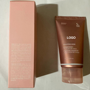Masque facial de nuit au collagène coréen, exfoliant, élastifiant, hydratant, pour une peau éclatante et détendue, masque facial hydrolysé - Product Image 5