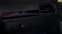 Éclairage d'ambiance de haute qualité adapté à Volkswagen VW Tiguan 2017 - 2021, accessoires de mise à niveau de contrôle d'écran