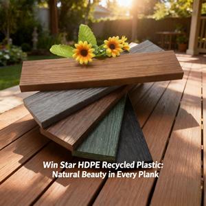Planches en plastique HDPE gaufrées antidérapantes, terrasse en plastique, terrasse extérieure pour l'utilisation de meubles d'extérieur - Product Image 2