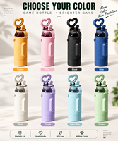 Botol Air Terisolasi Baru 24/30OZ Custom, Kompatibel dengan MagSafe, Terbuat dari Stainless Steel dengan Tutup MagSafe N52