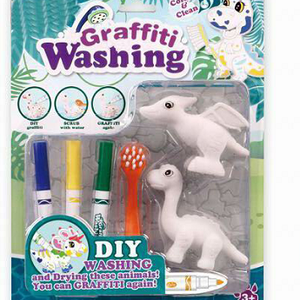 2024อเมซอนของเล่นซักผ้าลายกราฟฟิตี้รูปสัตว์ขายดีแบบทำมือ - Product Image 2