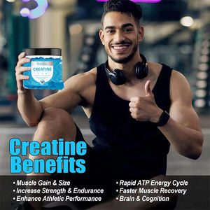 Gomitas Veganas Halal para Recuperación Muscular Pre-Entrenamiento, Suplemento Energético con Creatina Monohidratada, Marca Privada OEM al por Mayor - Product Image 3