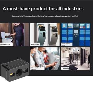 Mini-scanner 2D fixe USB CMOS pour codes QR et codes-barres, compatible multi-OS, 200 scannages/secondes, en stock (OEM/ODM) - Product Image 2