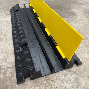 Ramp Kabel Karet 2 Saluran Tugas Berat Terlaris - Product Image 1