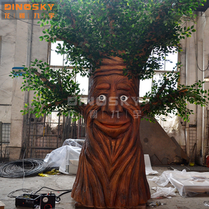 Albero personalizzato animatronics parco divertimenti pianta artificiale natale decorazione magica albero parlante con i movimenti e la voce - Product Image 1