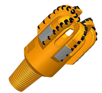 Foret PDC à 5 lames pour forage rapide, idéal pour les puits d'eau et les grands trous – Outils de forage en profondeur