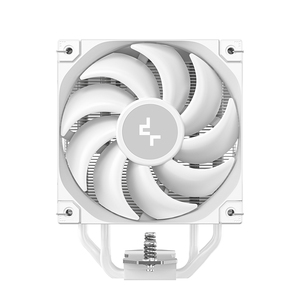 พัดลมระบายความร้อนซีพียู DeepCool AK400 DIGITAL WH สำหรับ LGA1700 1200 115X และ AM5 AM4 พร้อมหน้าจอแสดงผล สีขาว ฝาครอบด้านบนมีคริสตัล - Product Image 3