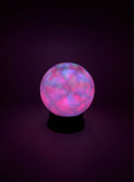 Lampe de nuit LED RGB à changement de couleur, dimmable, effet kaléidoscope, 6 pouces, ABS, pour la maison et l'hôtel, idée cadeau