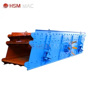 HSM River Sand And Gravel Separator Vibrating Screening Machine Silica Sand Stone Vibrating Screen With 4 Layer Screen