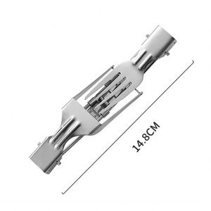 Dual-Use 2-in-1 Stainless Steel Portable <b>Watermelon</b> Cutter Sharp Easy Carry Double Head Knife <b>Slicer</b> Tool Multi-Purpose Metal - Product Image 5