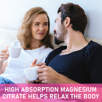 Suplemen Diet Gummy Magnesium Sitrat Label Khusus OEM Meningkatkan Kesehatan Tulang dan Mendukung Kekuatan Otot untuk Dewasa