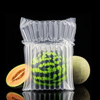 Sac d'emballage protecteur gonflable à colonnes d'air, en PE/PA, étanche et antichoc, pour le transport de fruits