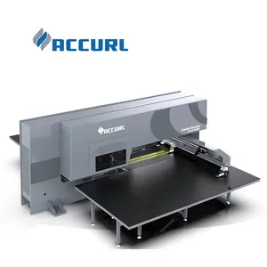 ACCURL Punch Laser Combined Machine consists of a punch machine, a laser cutting system and an electrical system.