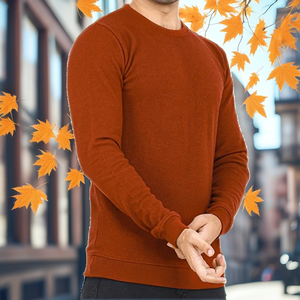 Sweat-shirt à capuche brodé pour homme, manches régulières, en molleton 100 % coton, écologique, streetwear, tendance, décontracté - Product Image 2