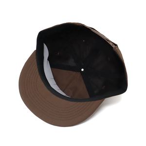 工厂价格定制3D刺绣5面板非结构化旧学校短边帽，尼龙轻质Gorras，男士回弹帽 - Product Image 5