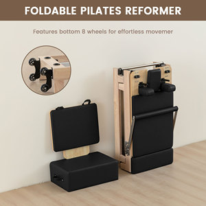 Reformer de Pilates Multifuncional, Flexible y Duradero, Ecológico, en Oferta, el Más Vendido, Disponible en Stock Local, para Entrenamiento Corporal y de Equilibrio - Product Image 2