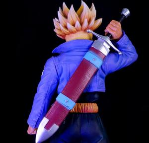 43CM nuevo Dragón Torankusu Trunks doble cabeza japonés DBZ muñeca de juguete figurita Anime PVC figura - Product Image 4