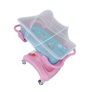 Cuna Médica de Plástico para Bebés, Resistente, Móvil, Transparente, para Uso en Clínicas y Hospitales Neonatales - Product Image 2